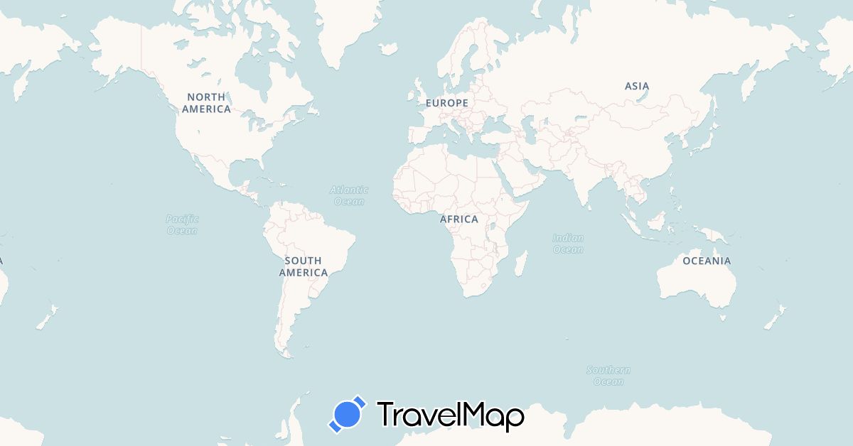 TravelMap itinerary: driving in Albania, Austria, Bosnia and Herzegovina, Switzerland, Czech Republic, Georgia, Latvia, Poland, Russia, Sweden, Slovenia, Slovakia, Turkey, Ukraine (Asia, Europe)